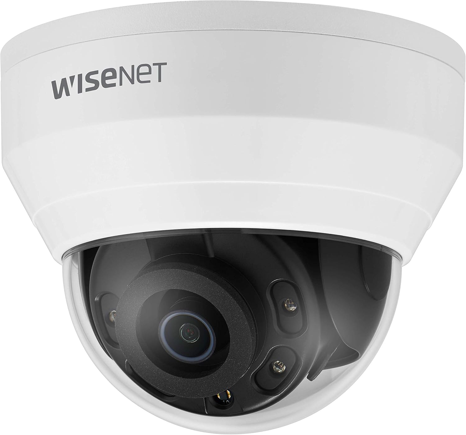 WISENET Q Network Indoor Dome Camera, 5MP @ 30FPS, 2.8mm Fixed Lens (QND-8010R)