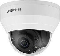 WISENET Q Network Indoor Dome Camera, 5MP @ 30FPS, 2.8mm Fixed Lens (QND-8010R)