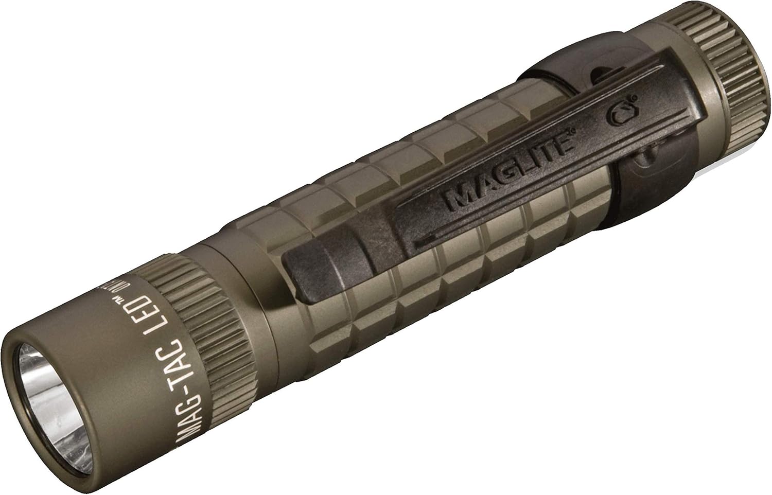 Maglite Mag-Tac LED 2-Cell CR123 Flashlight - Plain-Bezel