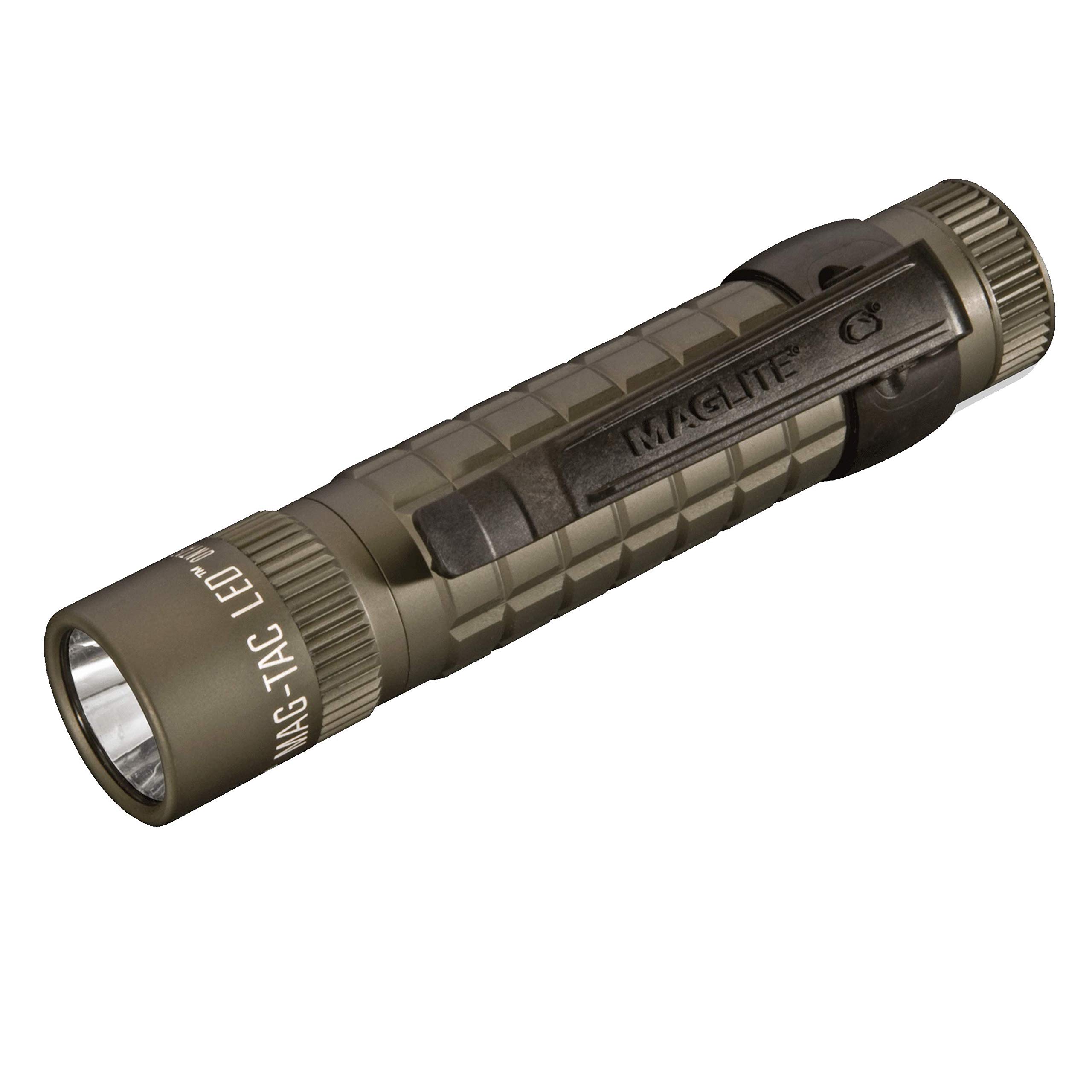 Maglite Mag-Tac LED 2-Cell CR123 Flashlight - Plain-Bezel