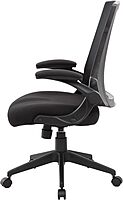 Boss Office Products Adjustable Mesh Task Chair, Black