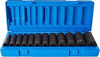 Grey Pneumatic 3/8" Drive Deep Socket Set