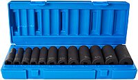 Grey Pneumatic 3/8" Drive Deep Socket Set