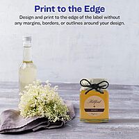 AVERY Kraft Brown Round Labels, Sure Feed technology, 1.5" Diameter, Print-to-The-Edge, Laser/Inkjet Printable