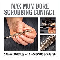 Real Avid Bore-Max Speed Brush Multi-Cal Pack - 10 Cleaning Brushes for Gun Cleaning