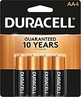 DURACELL CopperTop Alkaline Battery, AA, 224/Carton (MN1500B4Z)