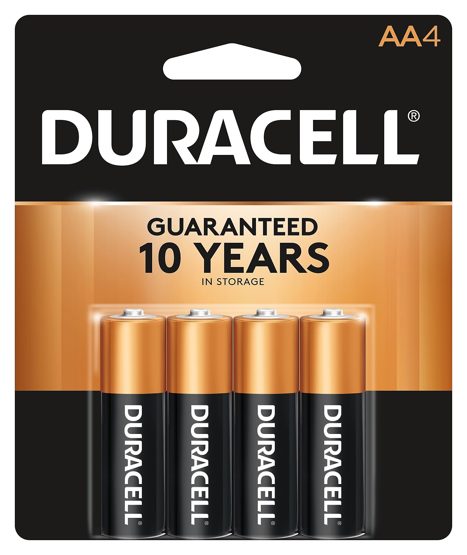 DURACELL CopperTop Alkaline Battery, AA, 224/Carton (MN1500B4Z)