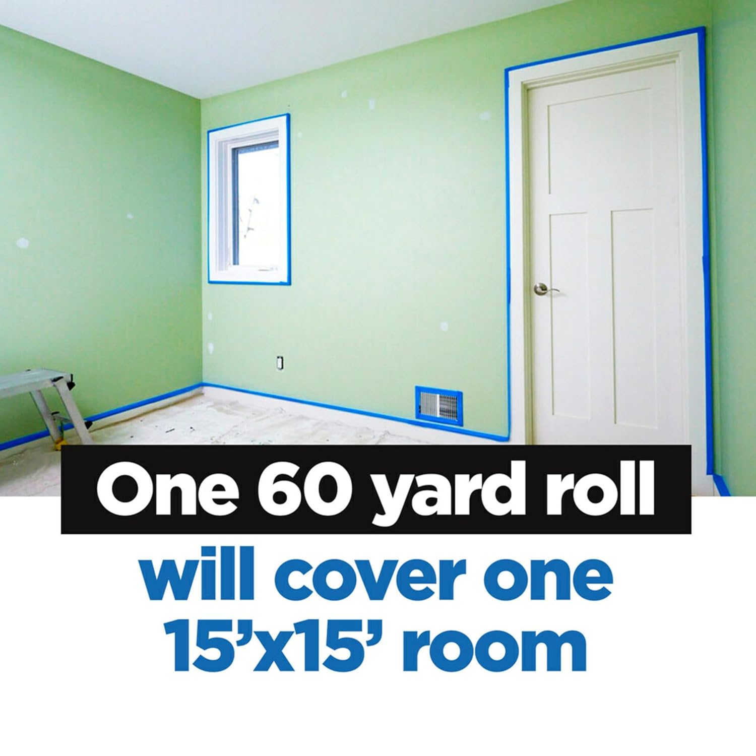ScotchBlue Original Multi-Surface Painters Tape, 2 Inch Wide (1.88 In. x 60 Yds)