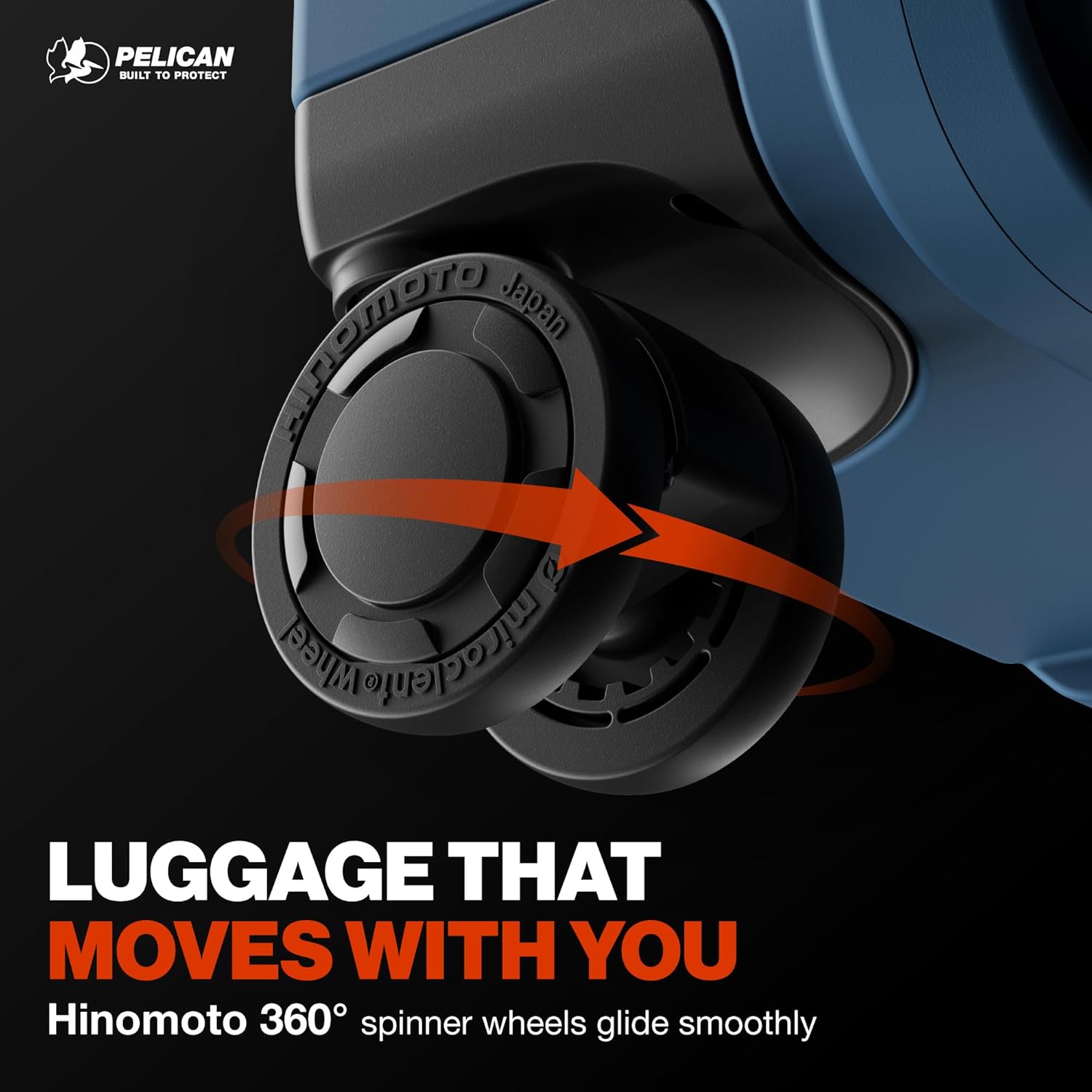 Pelican ATX Hard-Sided Travel Luggage