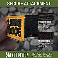 MAXPEDITION Service Dog 3D PVC Morale Patch