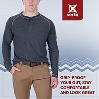 VERTX Men's Action Henley
