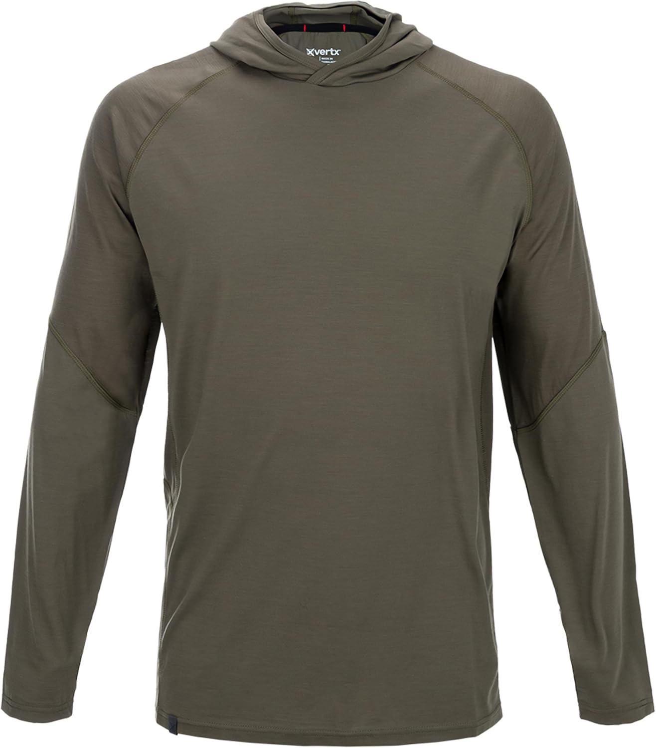 VERTX Mens Merino Wool Base Layer Hoody Pullover
