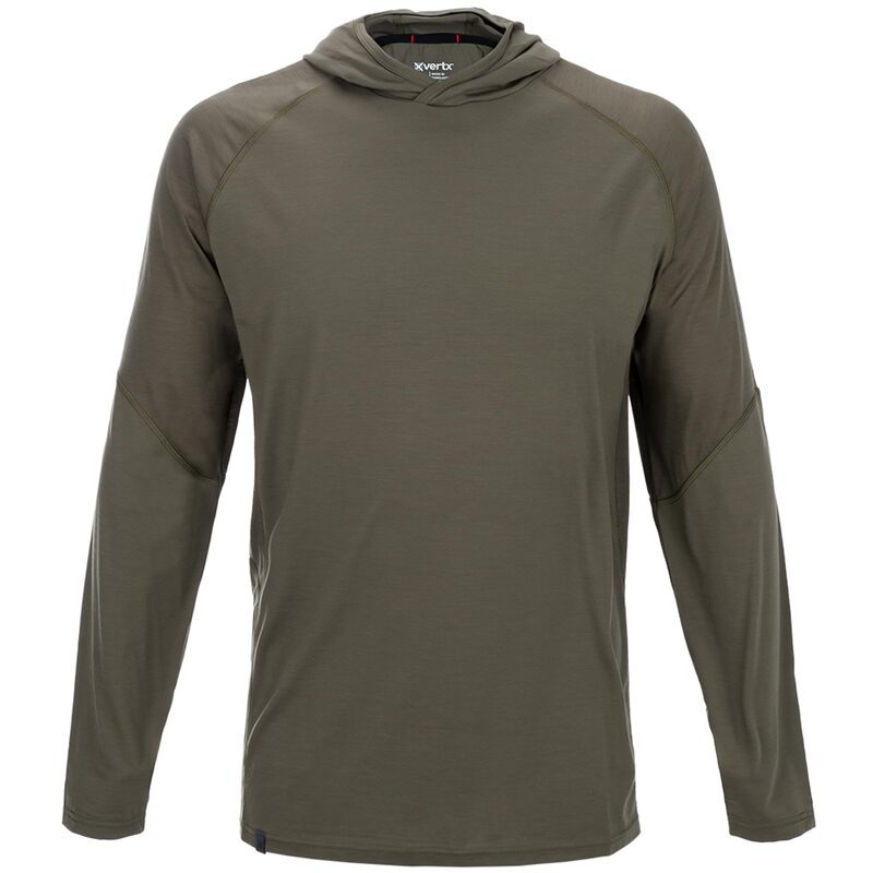 VERTX Mens Merino Wool Base Layer Hoody Pullover