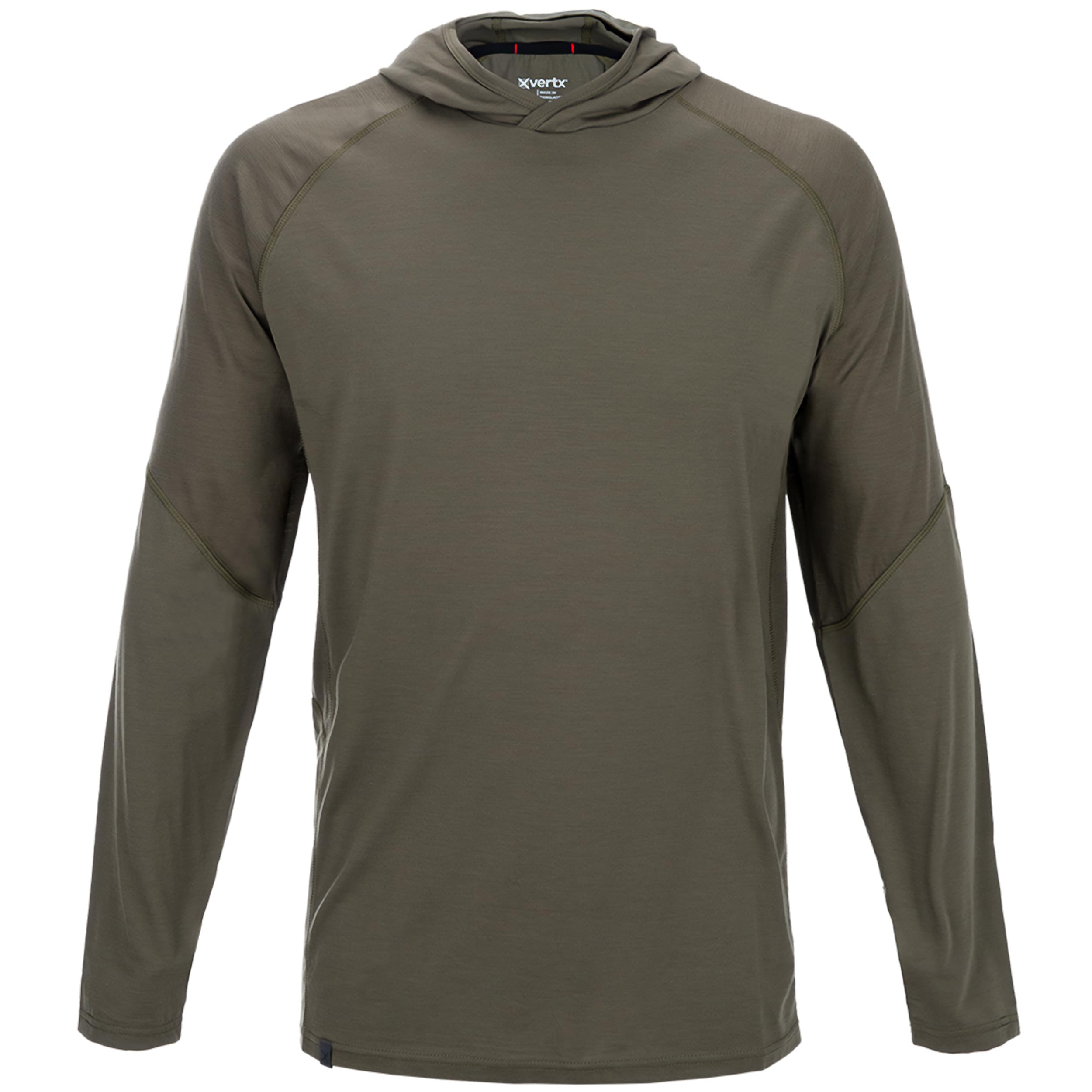 VERTX Mens Merino Wool Base Layer Hoody Pullover