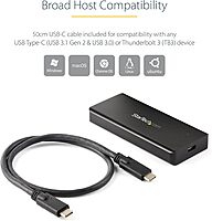 StarTech.com USB-C 10Gbps M.2 SSD Enclosure (2230/2242/2260/2280) - Aluminum
