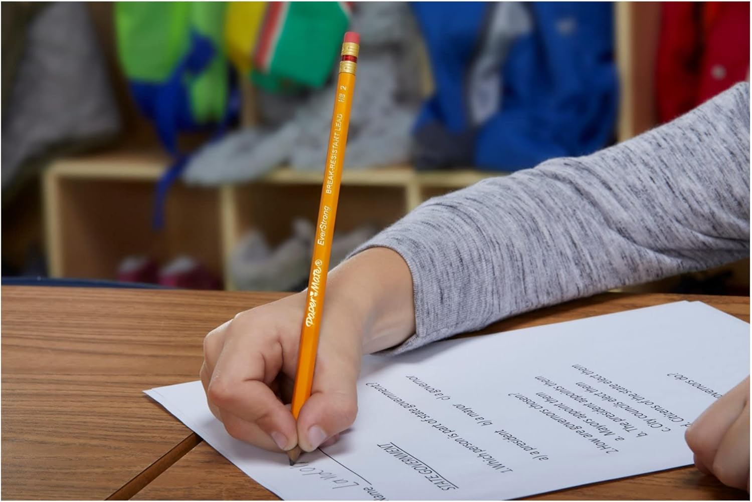 Paper Mate® Everstrong Break-Resistant Pencils, #2 HB Lead, Pack Of 12 Pencils