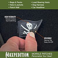 MAXPEDITION Jolly Roger 3D PVC Morale Patch