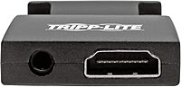 Tripp Lite Active HDMI to VGA Adapter (F/M), HDMI Audio Extractor, Female HDMI to Male VGA, 1080p @ 60 Hz, Black (P131-000-A-DISP)