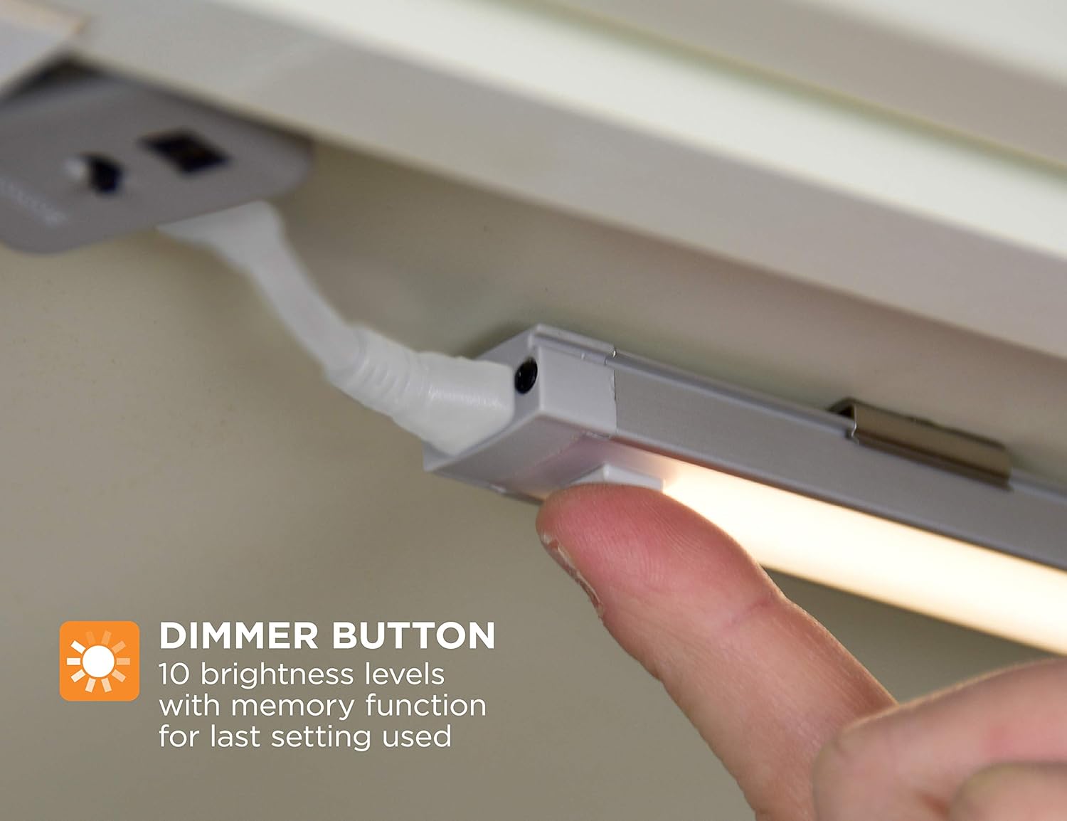 BLACK+DECKER LED Under Cabinet Lighting Kit - Linkable, Dimmable, Motion Sensor