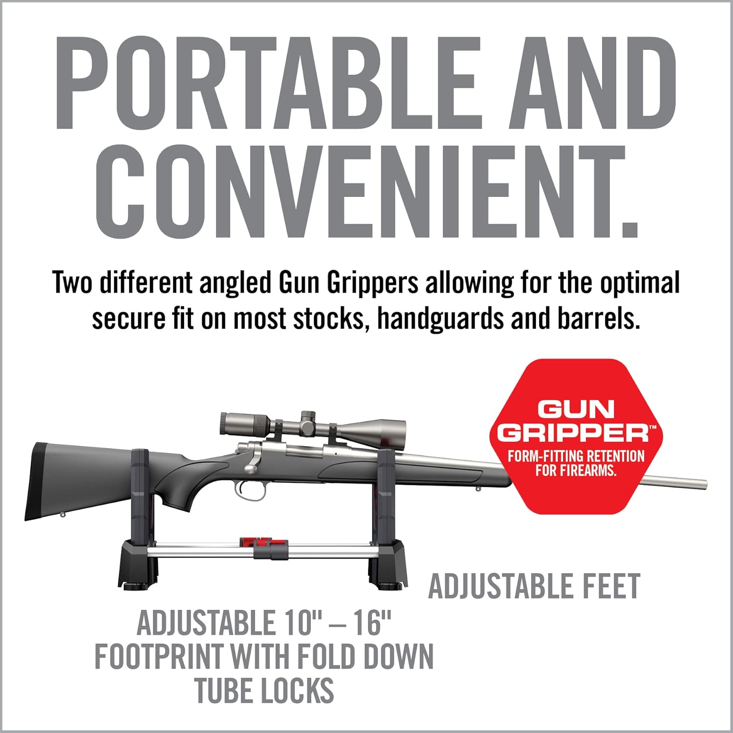 Real Avid Speed Stand | Collapsible Design, Adjustable 10" - 16" Stand for Cleaning & Maintenance | Compact