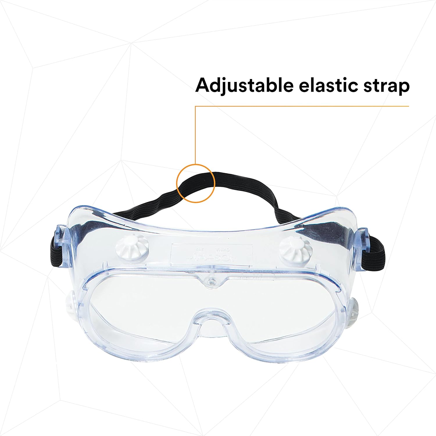 3M Splash Safety Goggles Anti-Fog, Pack of 10, Clear Anti Fog Lens, 40661-00000-10
