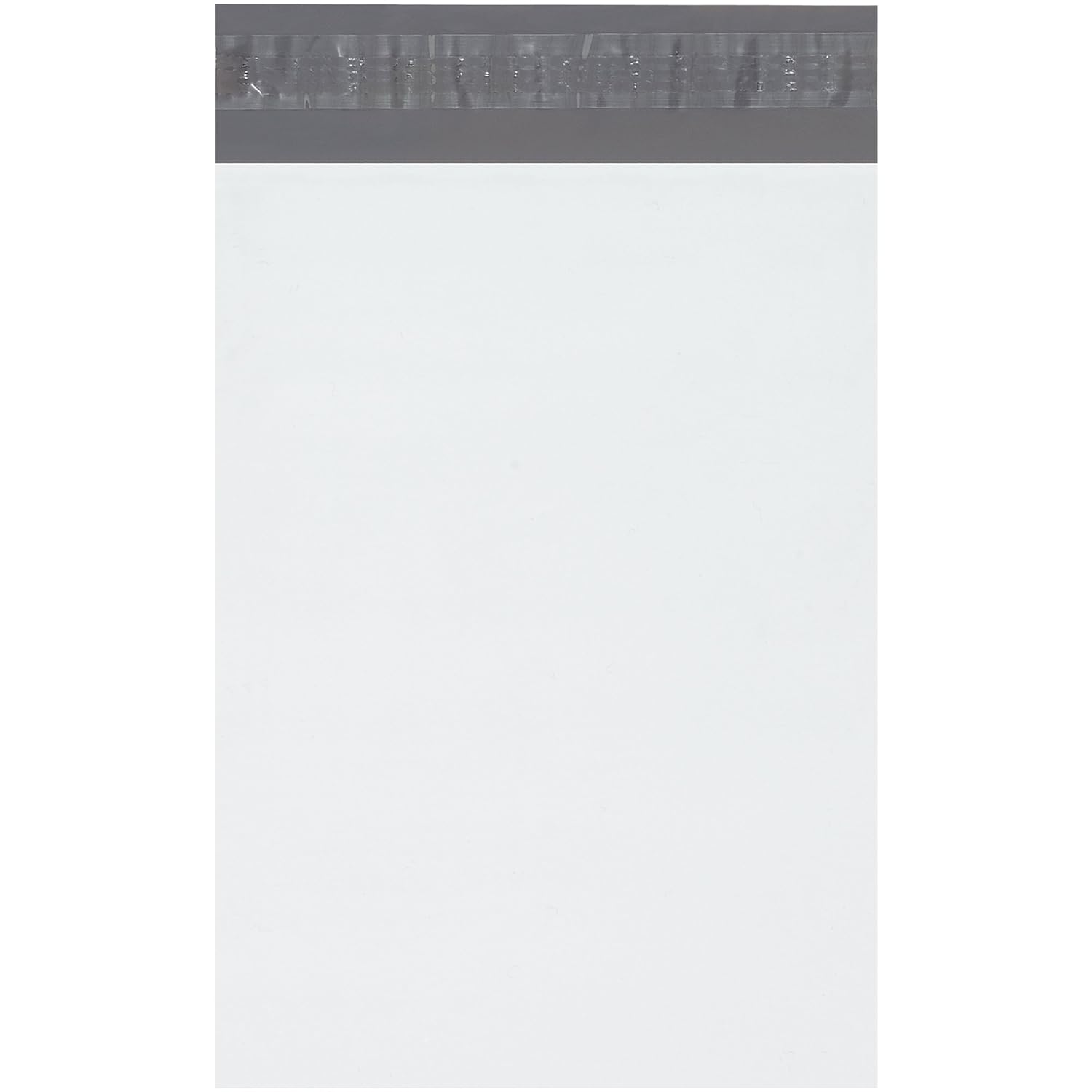 Aviditi Poly Mailer Envelopes, 7 1/2" x 10 1/2", White, Self-Seal with Tear Strip, Waterproof and Puncture Resistant