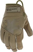 MCR SAFETY 963 TaskFit Mechanics Gloves, Synthetic Leather Padded Palm