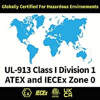 Nightstick XPP-5414GX Intrinsically Safe Dual-Light Flashlight w/Magnet-2 AA (not Included) -Green-UL913 / ATEX, Multicolor