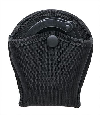 Uncle Mike's Open Top Single Cuff Case - Standard Black