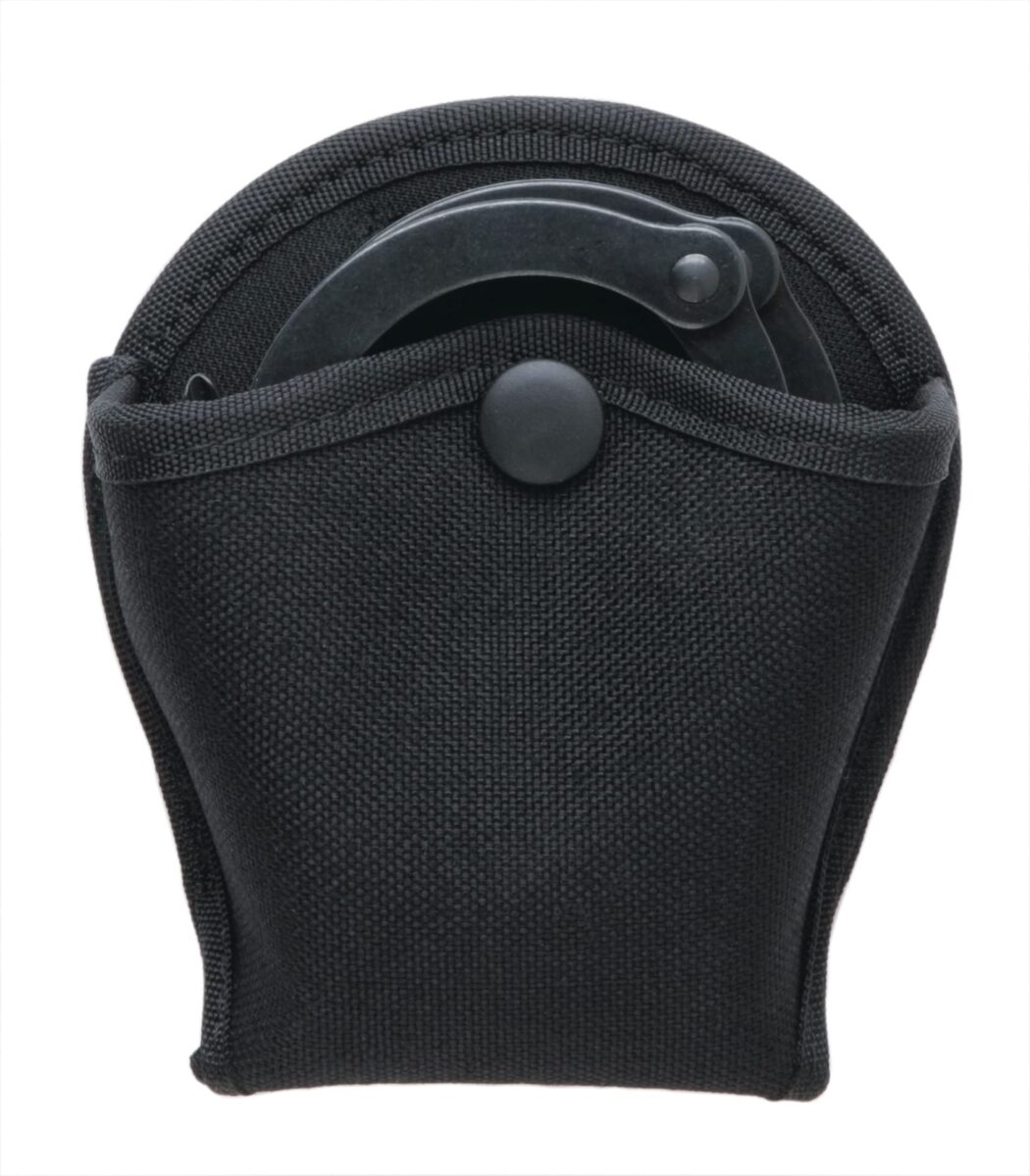 Uncle Mike's Open Top Single Cuff Case - Standard Black