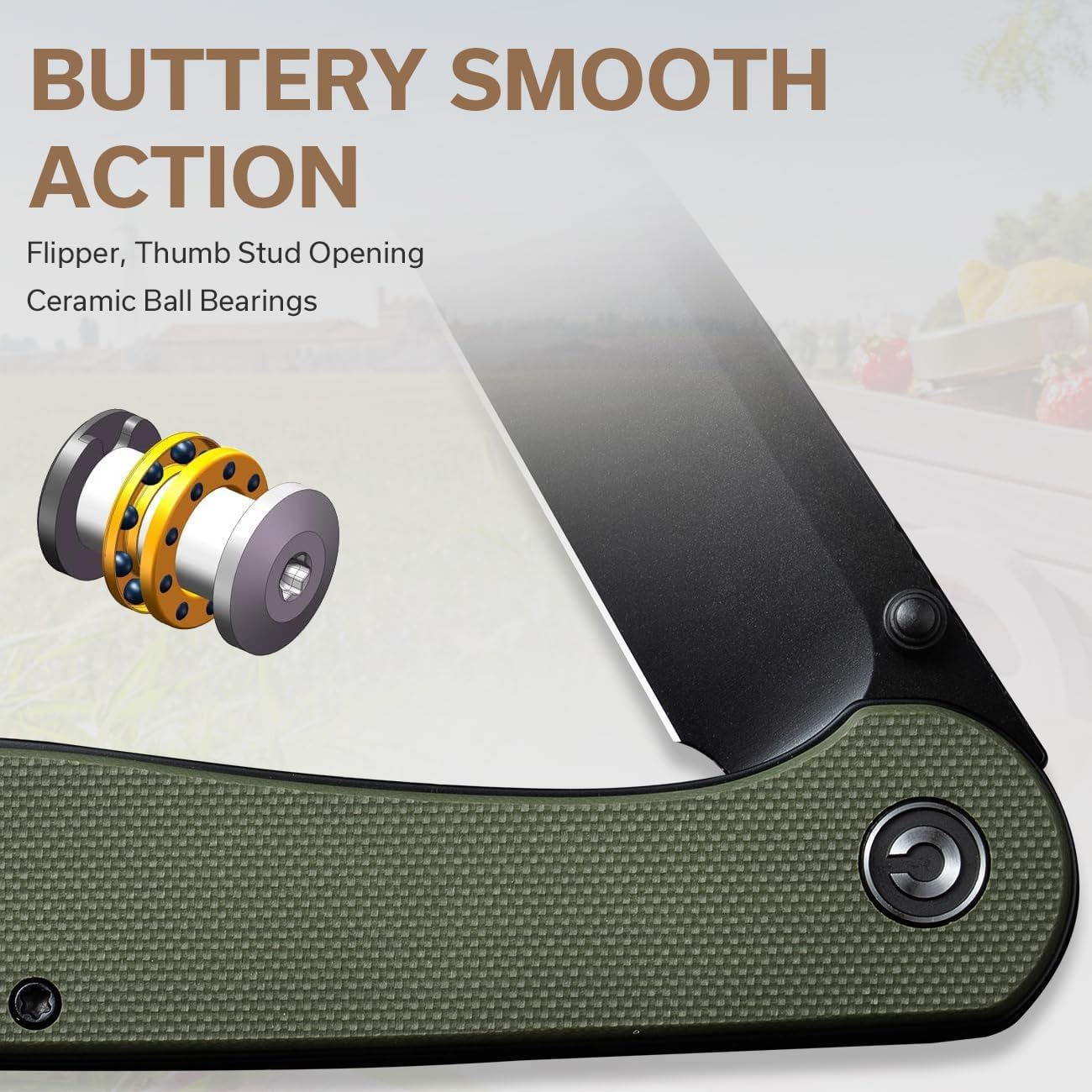 CIVIVI Elementum Folding Knife - Wharncliffe