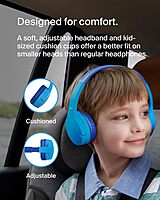 Belkin SoundForm Children's Mini Wireless Headphones with Built-in Microphone and Fun Sticker 30 Hours Playback