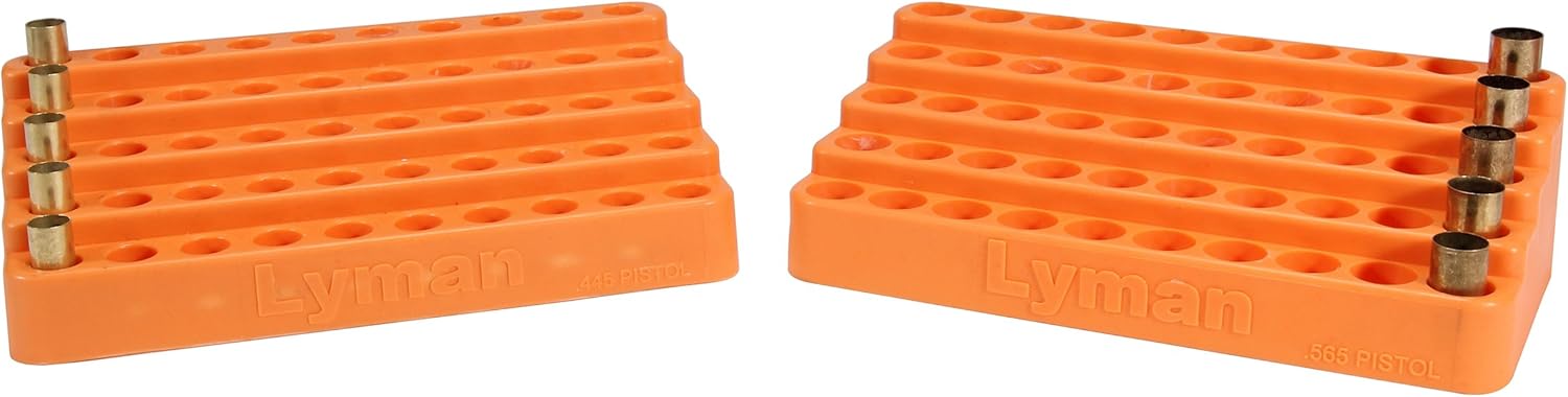 Lyman Bleacher Large Blocks for Pistol, One Size, Orange