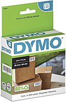 DYMO Authentic LW Multi-Purpose Labels DYMO Labels for LabelWriter Printers Great for Barcodes 1" x 2-1/8" 1 Roll of 500 1
