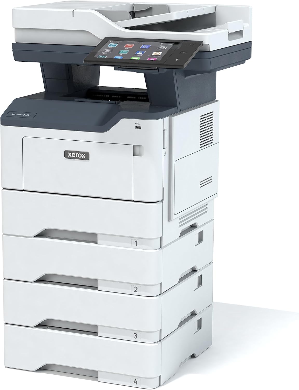 Xerox B415DN All-in-One, Laser, B&W, Wireless, DADF, Letter, Print, Scan, Copy, Fax, Energy Star Certified, Up to 50PPM