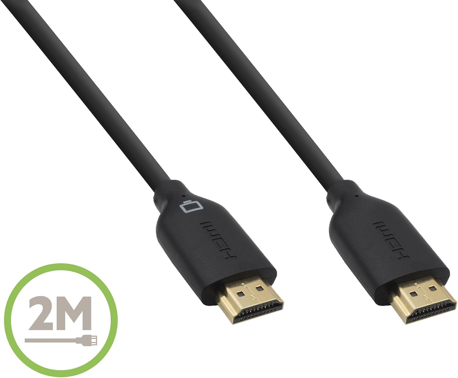 Belkin High Speed HDMI Cable with Ethernet - HDMI cable with Ethernet - HDMI male to HDMI male - 2 m - 4K support