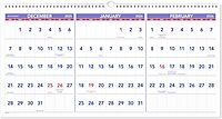 AT-A-GLANCE Three-Month Reference Wall Calendar