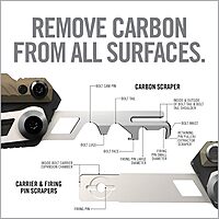 Real Avid Gun Multi Tool CORE: Tactical Rifle Tool & EDC Tools, Gun Accessories & Utility Tool Kit for Gun Maintenance, Includes Carbon Removal Tool & Front Sight Adjuster