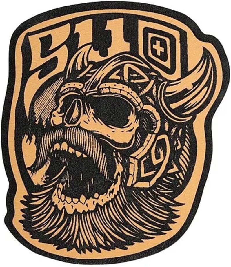 5.11 Tactical Viking Patch, Brown Leather