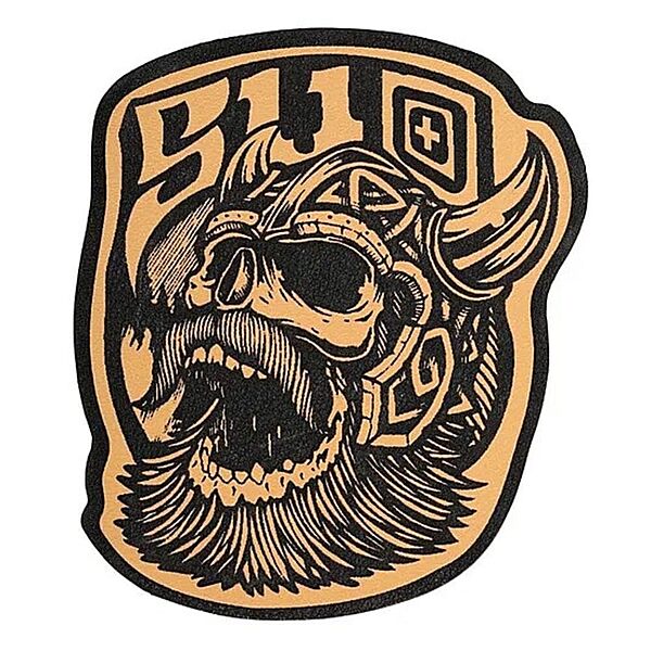 5.11 Tactical Viking Patch, Brown Leather
