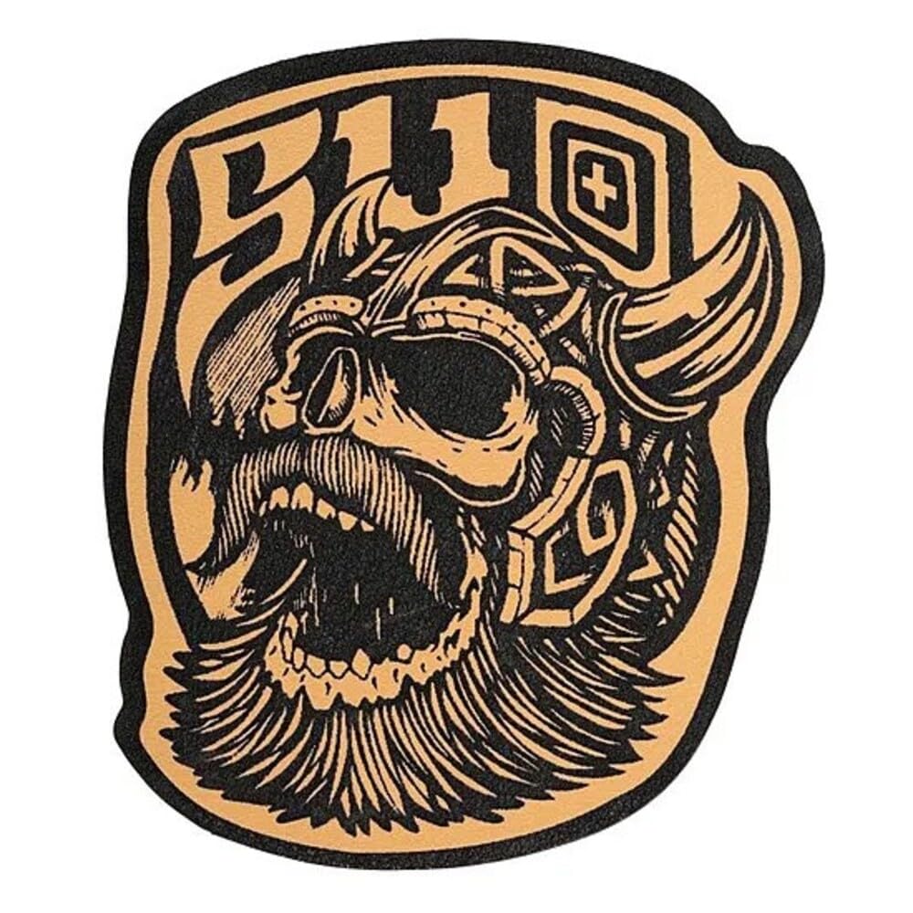 5.11 Tactical Viking Patch, Brown Leather