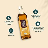 PURE&SURE - ORGANIC MUSTARD OIL 1 LTR