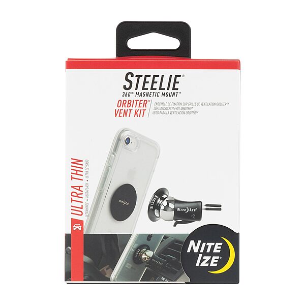 Nite Ize Steelie Vent Kit - Magnetic Phone Mount for Car Vents
