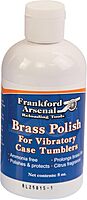 Frankford Arsenal Bottle of Ammonia-Free Quick-N-EZ Brass Polish for Tumbler and Reloading 8 ounce bottle