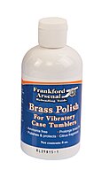 Frankford Arsenal Bottle of Ammonia-Free Quick-N-EZ Brass Polish for Tumbler and Reloading 8 ounce bottle