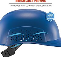 ERGODYNE Skullerz 8951 Vented Hard Shell Bump Cap with Suspension