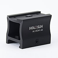 HOLOSUN T1 Compatible Mount, Lower 1/3 Co-Witness, 1.63" Height from Picatinny Surface