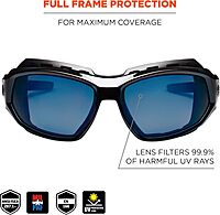 Ergodyne Skullerz LOKI Convertible Safety Glasses/Goggles