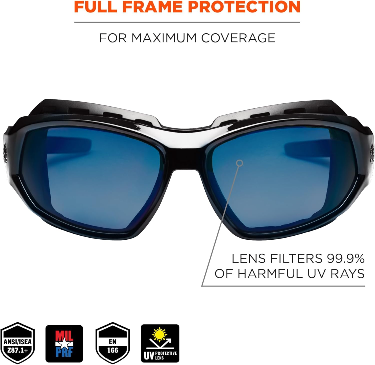 Ergodyne Skullerz LOKI Convertible Safety Glasses/Goggles