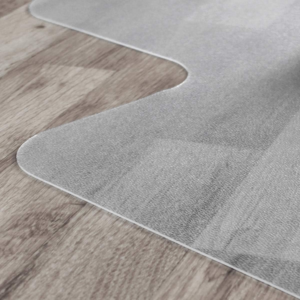 FLOORTEX Valuemat Vinyl Lipped Chair Mat for Hard Floor